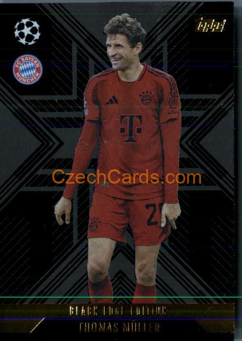 Thomas Müller 2024/25 Match Attax Extra Black Edge #BLA3