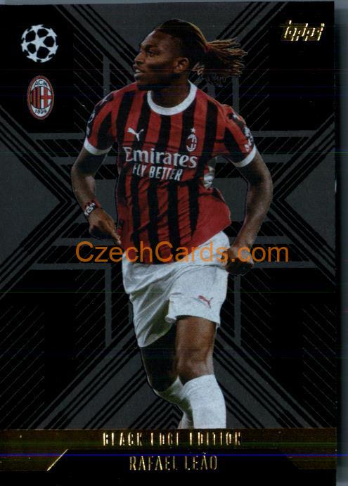 Rafael Leão 2024/25 Match Attax Extra Black Edge #BLA5