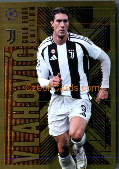 Dušan Vlahović 2024/25 Match Attax Extra Gold Edge #GOL7