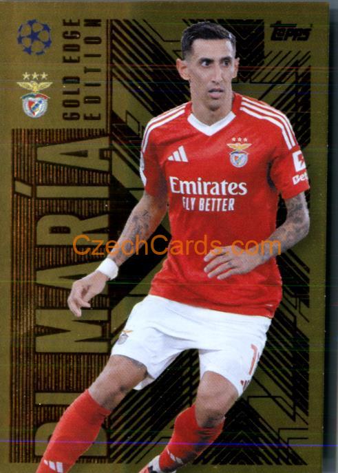 Ángel Di Maria 2024/25 Match Attax Extra Gold Edge #GOL9