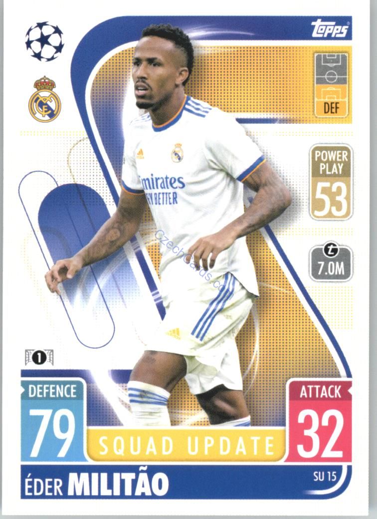 Éder Militão 2021/22 Match Attax Extra #SU 15