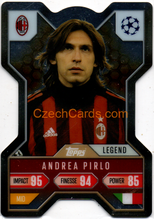 Andrea Pirlo 2024/25 Match Attax Extra Chrome X #CX9