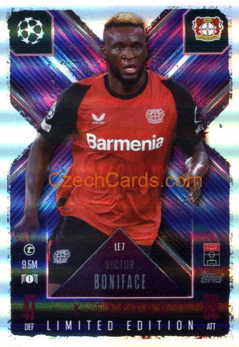 Victor Boniface 2024/25 Match Attax Extra Limited Edition #LE7