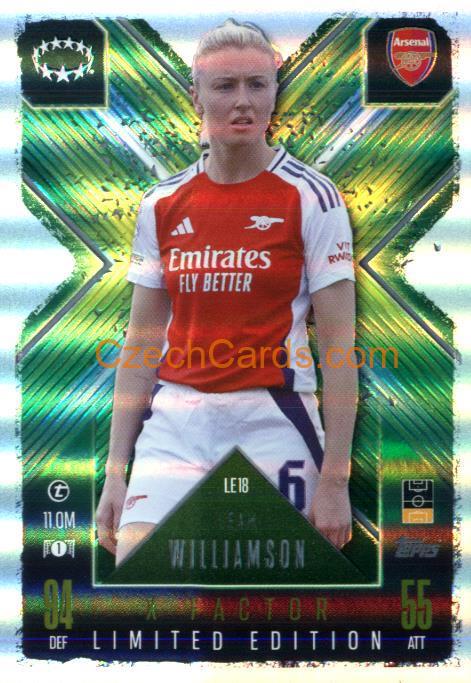 Leah Williamson 2024/25 Match Attax Extra Limited Edition #LE18