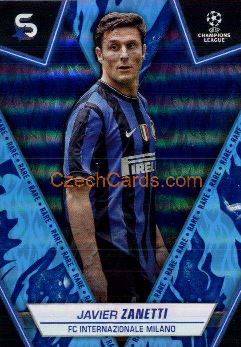 Javier Zanetti 2023/24 Topps Superstars blue #197