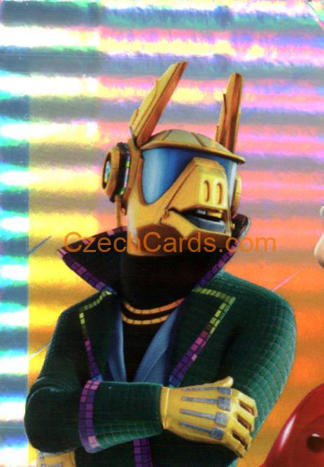 Sticker 1 1/4 Panini Fortnite Black Frame sticker rainbow foil #1