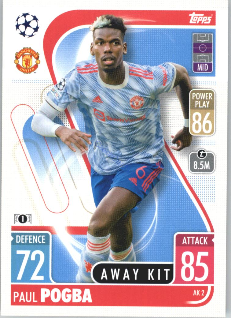 Paul Pogba 2021/22 Match Attax Extra #AK 2