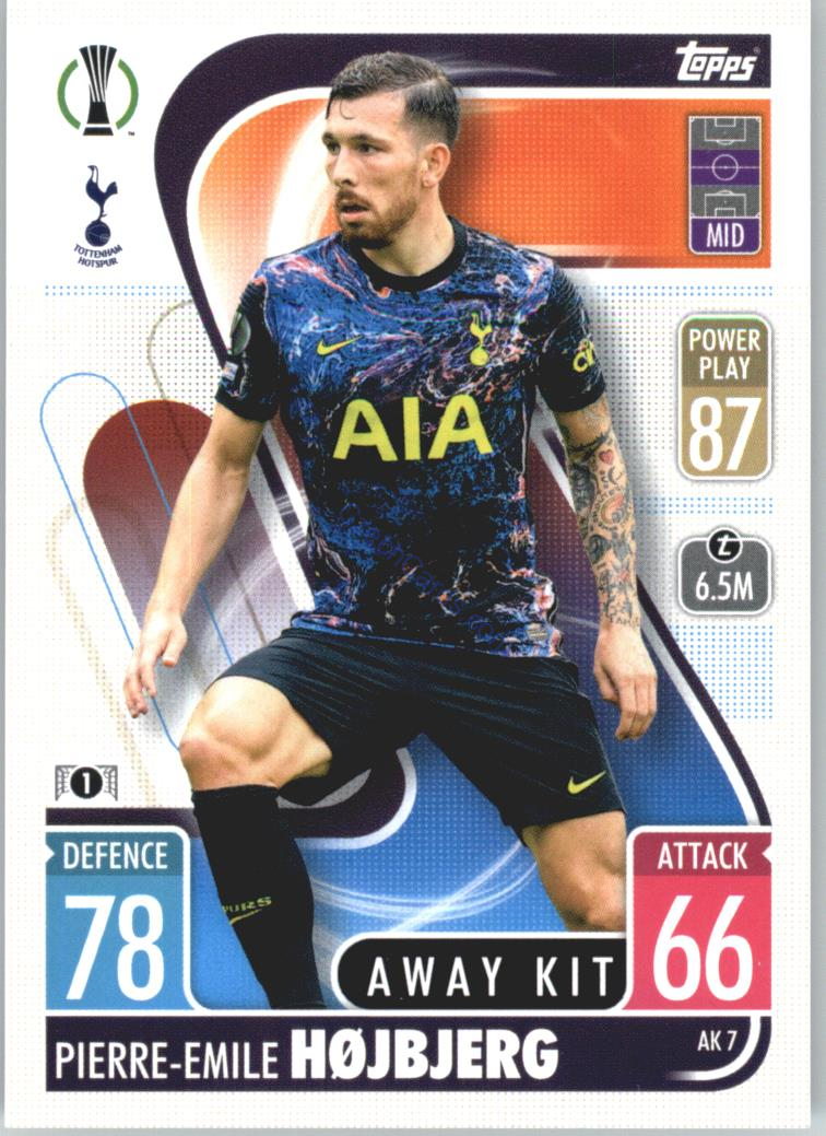Pierre-Emile Højbjerg 2021/22 Match Attax Extra #AK 7