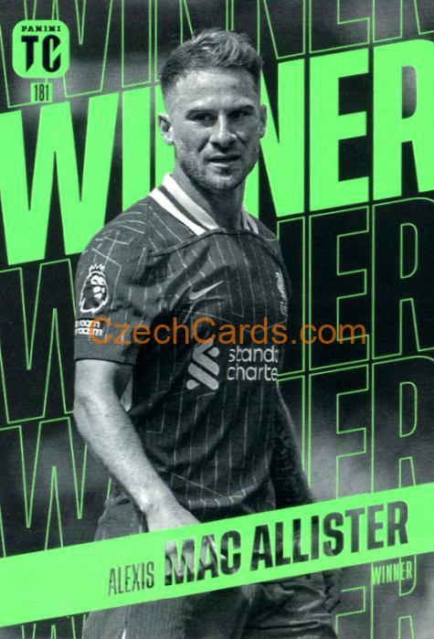 Alexis Mac Allister 2025 Panini Top Class Winner #181
