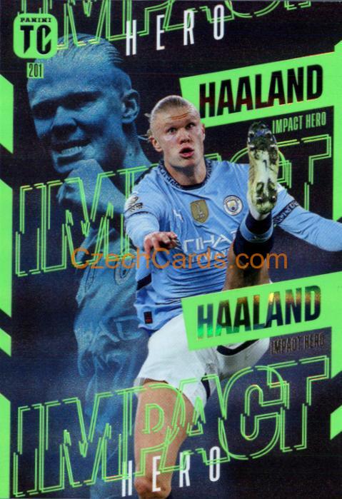 Erling Haaland 2025 Panini Top Class Impact Hero #201