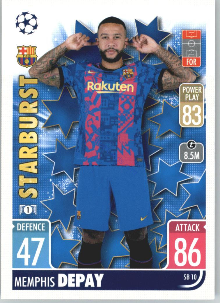 Memphis Depay 2021/22 Match Attax Extra #SB 10