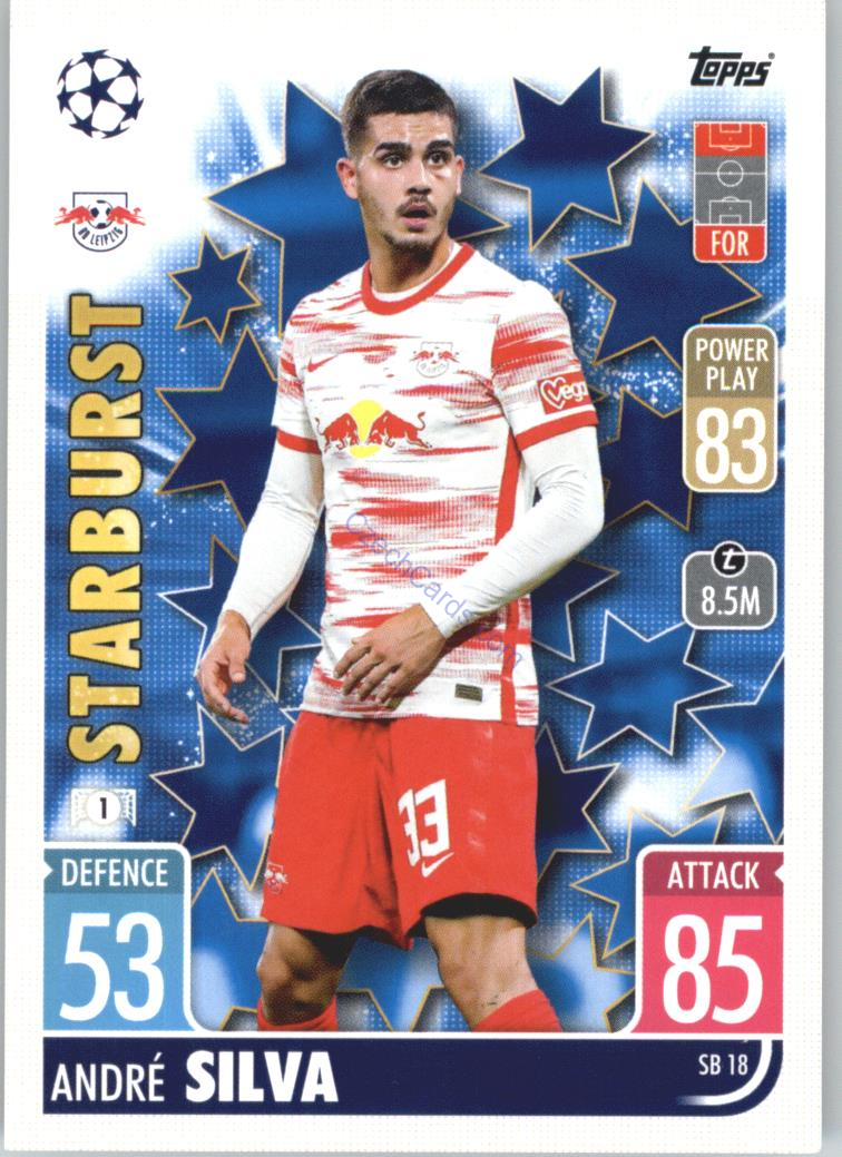 André Silva 2021/22 Match Attax Extra #SB 18