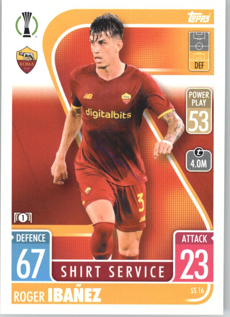 Roger Ibañez 2021/22 Match Attax Extra #SS 16
