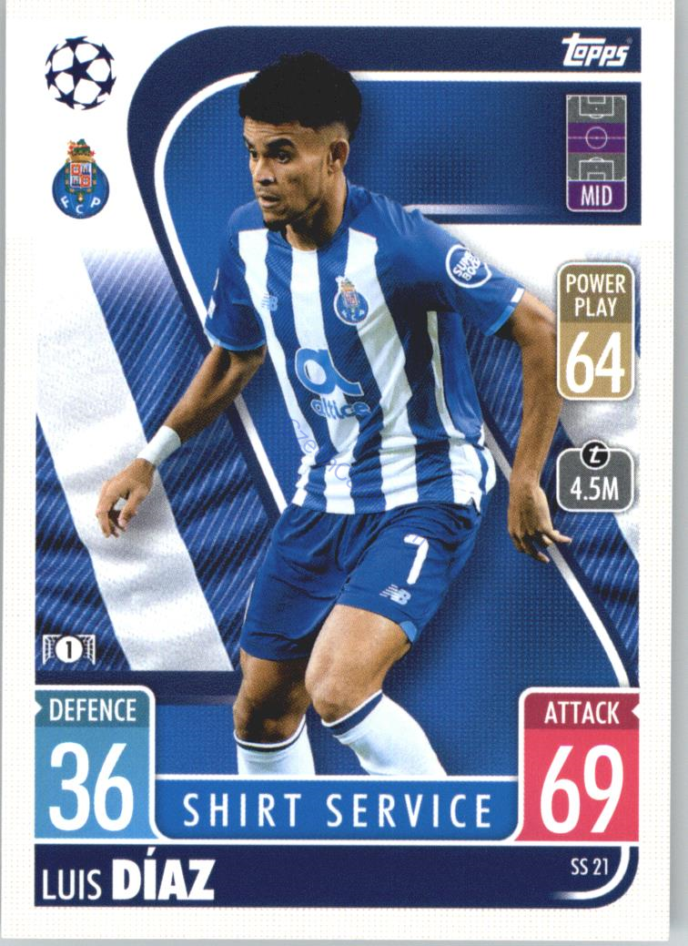 Luis Dìaz 2021/22 Match Attax Extra #SS 21