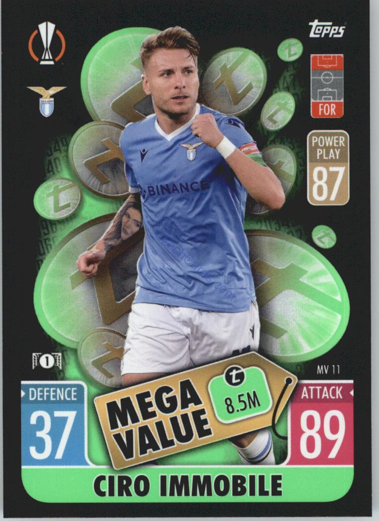 Ciro Immobile 2021/22 Match Attax Extra #MV 11