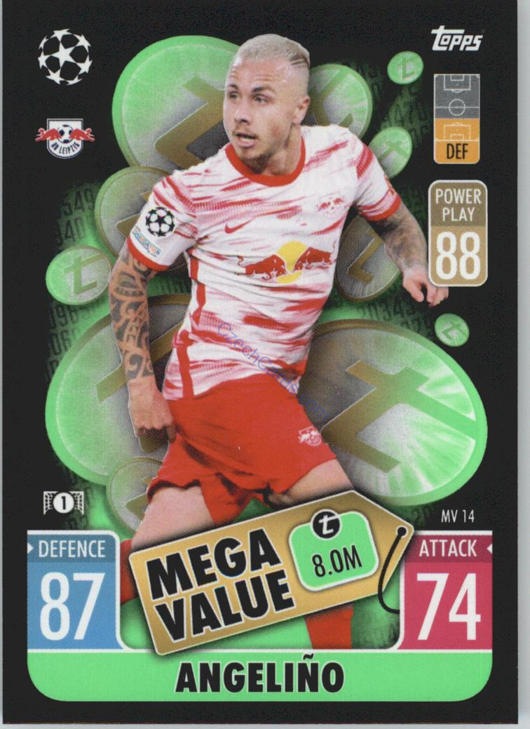 Angeliño 2021/22 Match Attax Extra #MV 14