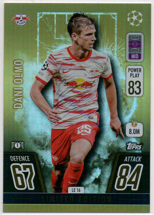 Dani Olmo 2021/22 Match Attax Extra Limited Edition #LE 16