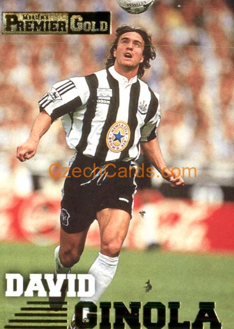 David Ginola 1996/97 MERLIN Premier Gold #103