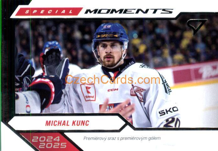 MICHAL KUNC 2025 Sportzoo Hokejové Česko SPECIAL MOMENT #SM-15