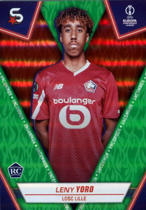 Leny Yoro 2023/24 Topps Superstars Uncommon #174 RC