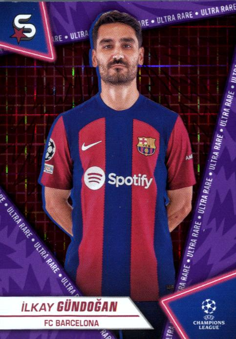 ilkay Gundogan 2023/24 Topps Superstars Ultra rare xx/99 #52