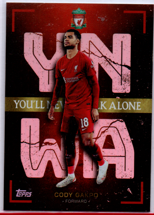 Cody Gakpo 2022/23 Topps Liverpool FC Team Set xx/99 #44