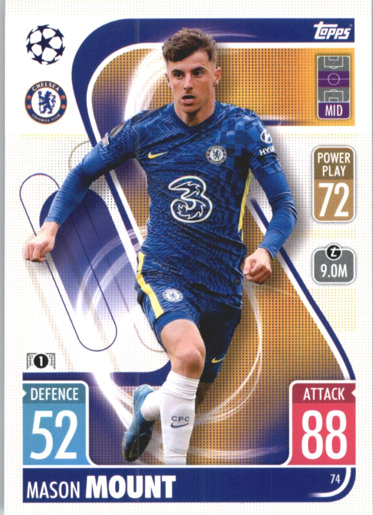 Mason Mount Topps Match Attax 2021/22 #74