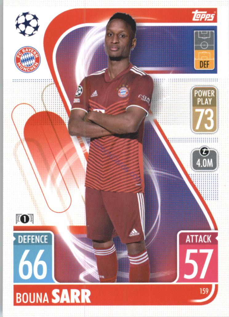 Bouna Sarr Topps Match Attax 2021/22 #159