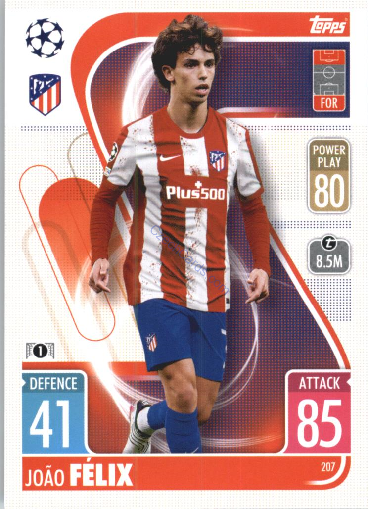João Félix Topps Match Attax 2021/22 #207