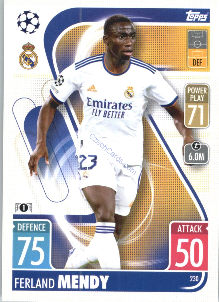 Ferland Mendy Topps Match Attax 2021/22 #230
