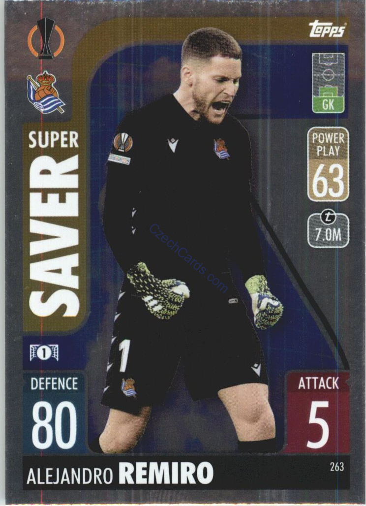 Alejandro Remiro Topps Match Attax 2021/22 Super Saver #263