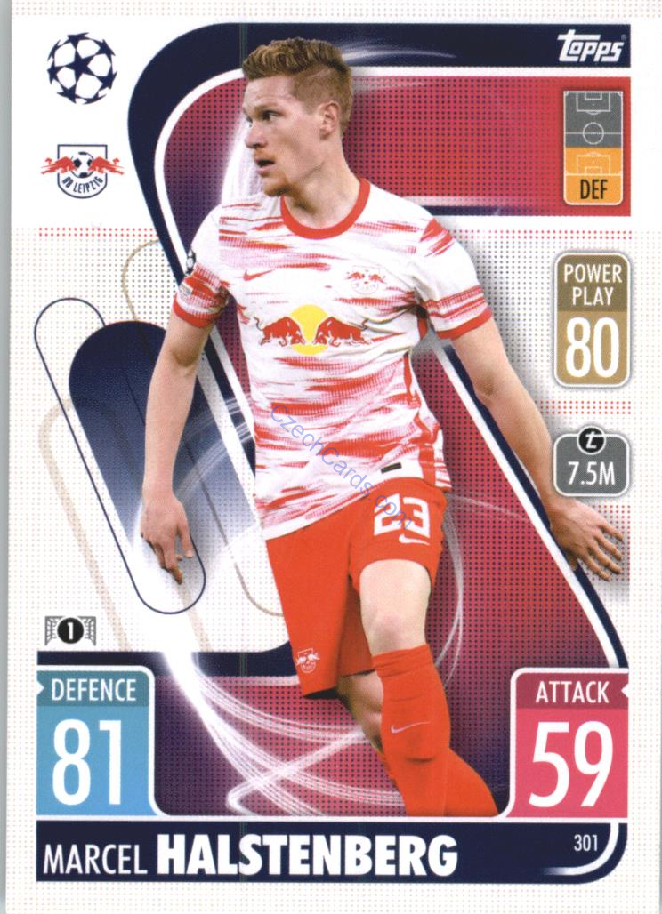 Marcel Halstenberg Topps Match Attax 2021/22 #301