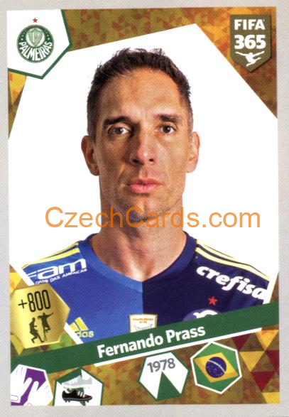 Fernando Prass 2018 Panini FIFA 365 sticker #86