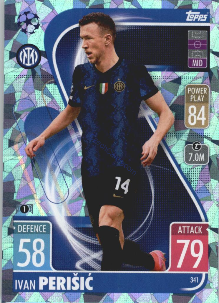 Ivan Perisić Match Attax 2021/22 Crystal Paralel #341
