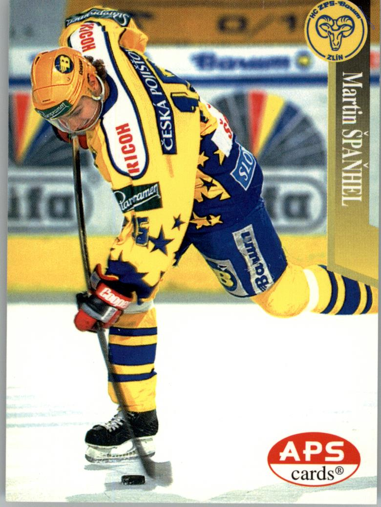 Martin Špaňhel APS 97/98 hokejová karta #71