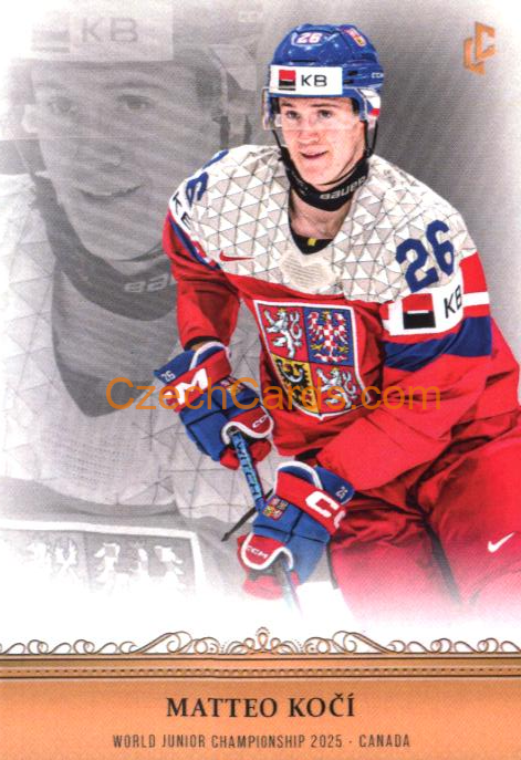 Mateo Kočí 2024/25 LC Český hokej #WJC-07