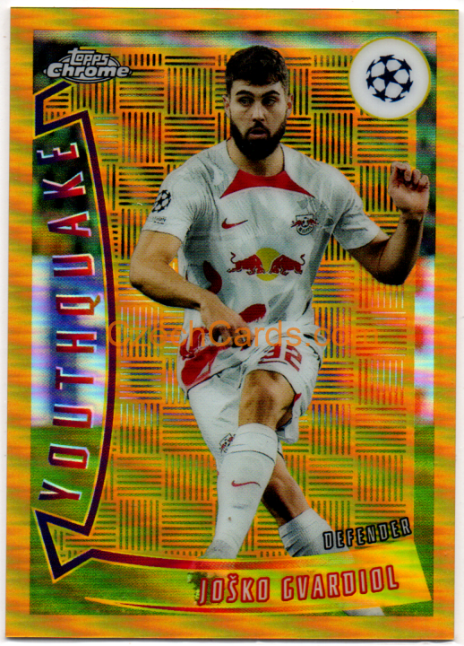 Joško Gvardiol 2022/23 Topps Chrome Club Competitions Gold xx/50 #YQ-38
