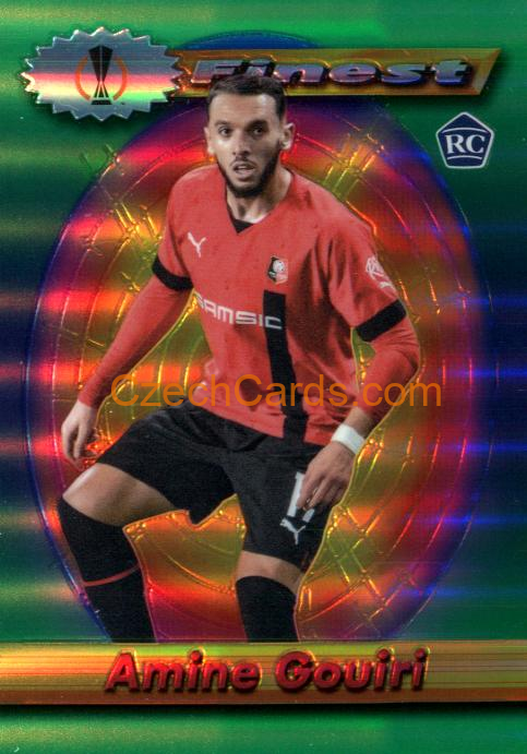 Amine Gouiri 2022/23 Topps UEFA Finest Flashbacks refractor #119 RC SP