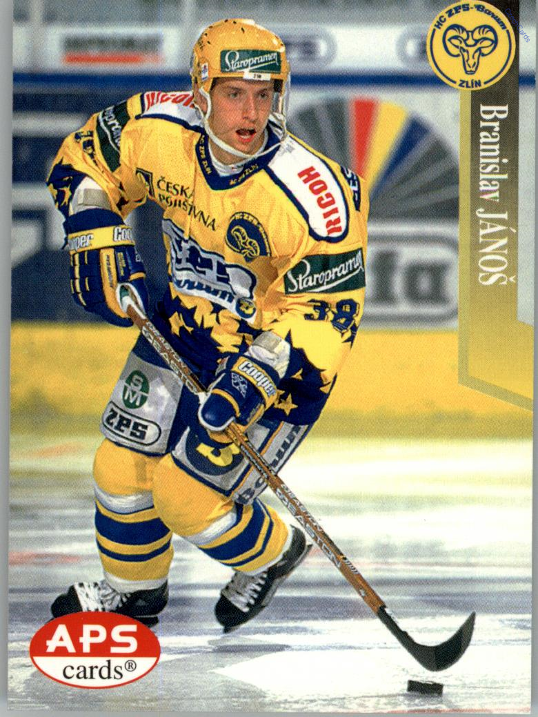 Branislav Jánoš APS 97/98 hokejová karta #72