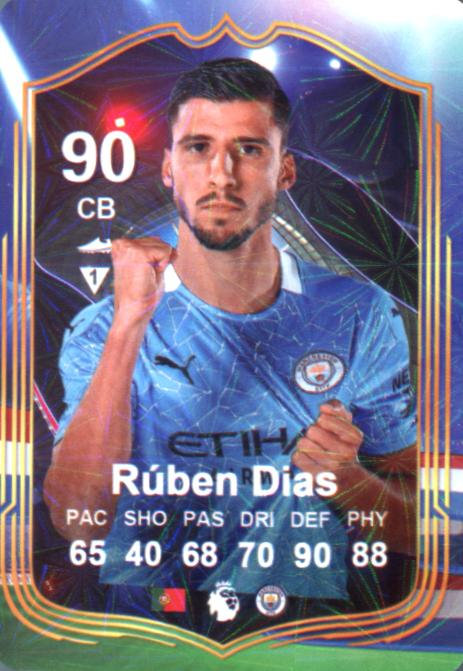Rúben Dias 2025 World Football Stars unofficial Chinese