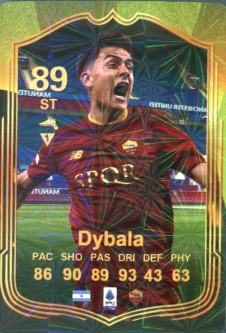 Dybala 2025 World Football Stars unofficial Chinese
