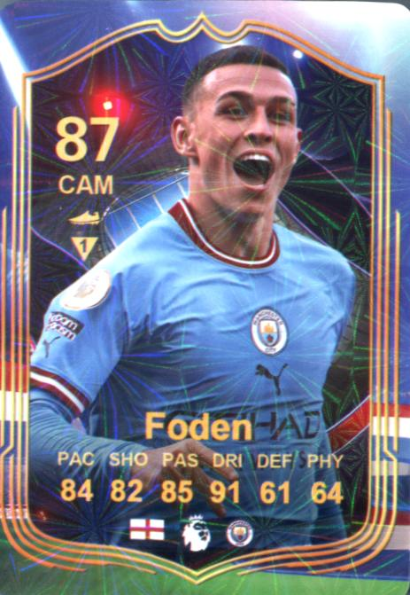 Foden 2025 World Football Stars unofficial Chinese