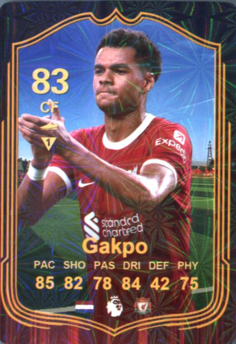 Gakpo 2025 World Football Stars unofficial Chinese