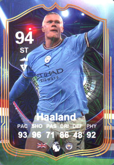 Haaland (A) 2025 World Football Stars unofficial Chinese