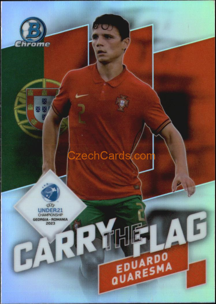 Eduardo Quaresma 2023 Bowman Chrome Road to EURO Under-21 #CF-9