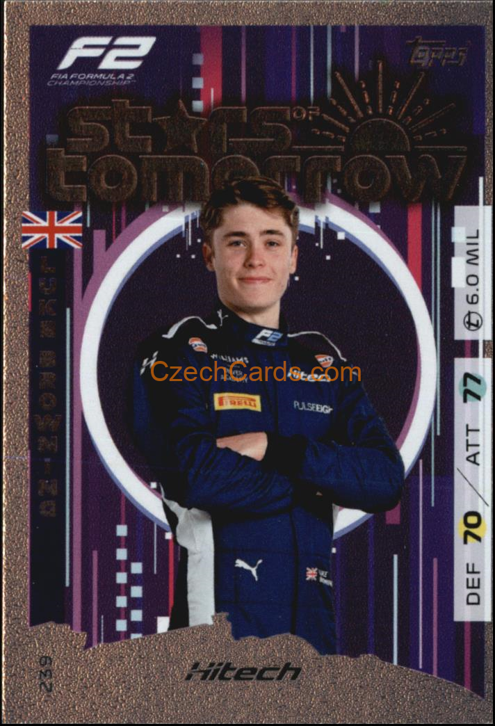Luke Browning 2025 Topps Turbo Attax #239