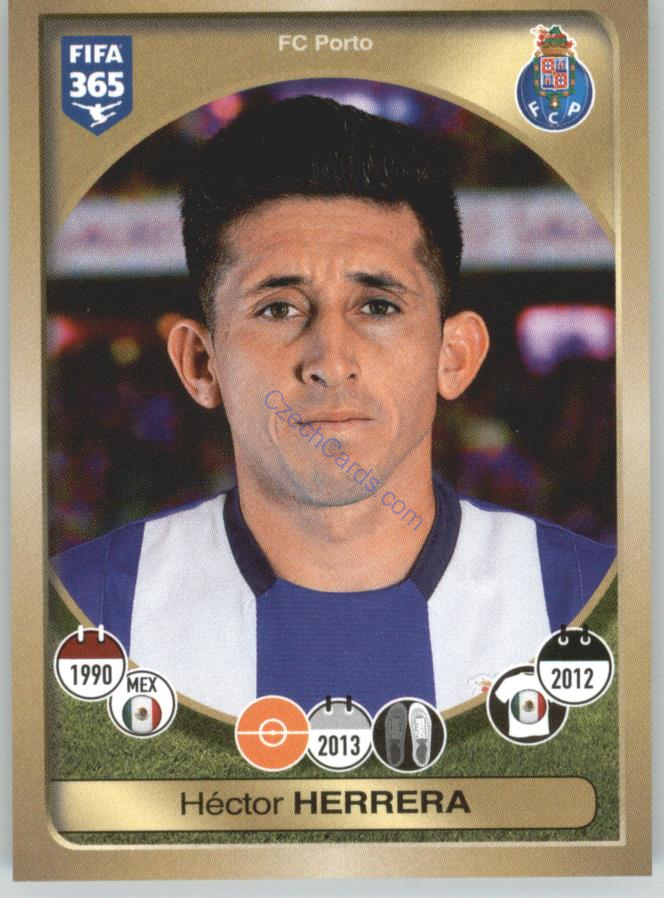 Héctor Herrera Panini 2017 FIFA 365 Sticker #27