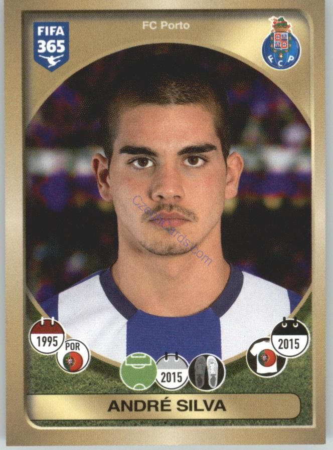 André Silva Panini 2017 FIFA 365 Sticker #29