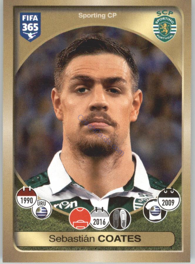 Sebastián Coates Panini 2017 FIFA 365 Sticker #38