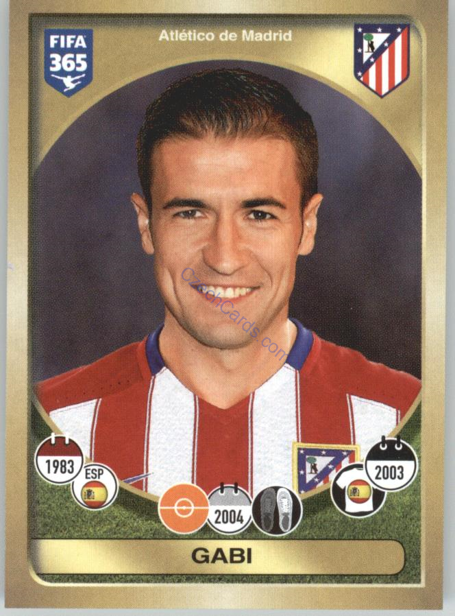 Gabi Panini 2017 FIFA 365 Sticker #57